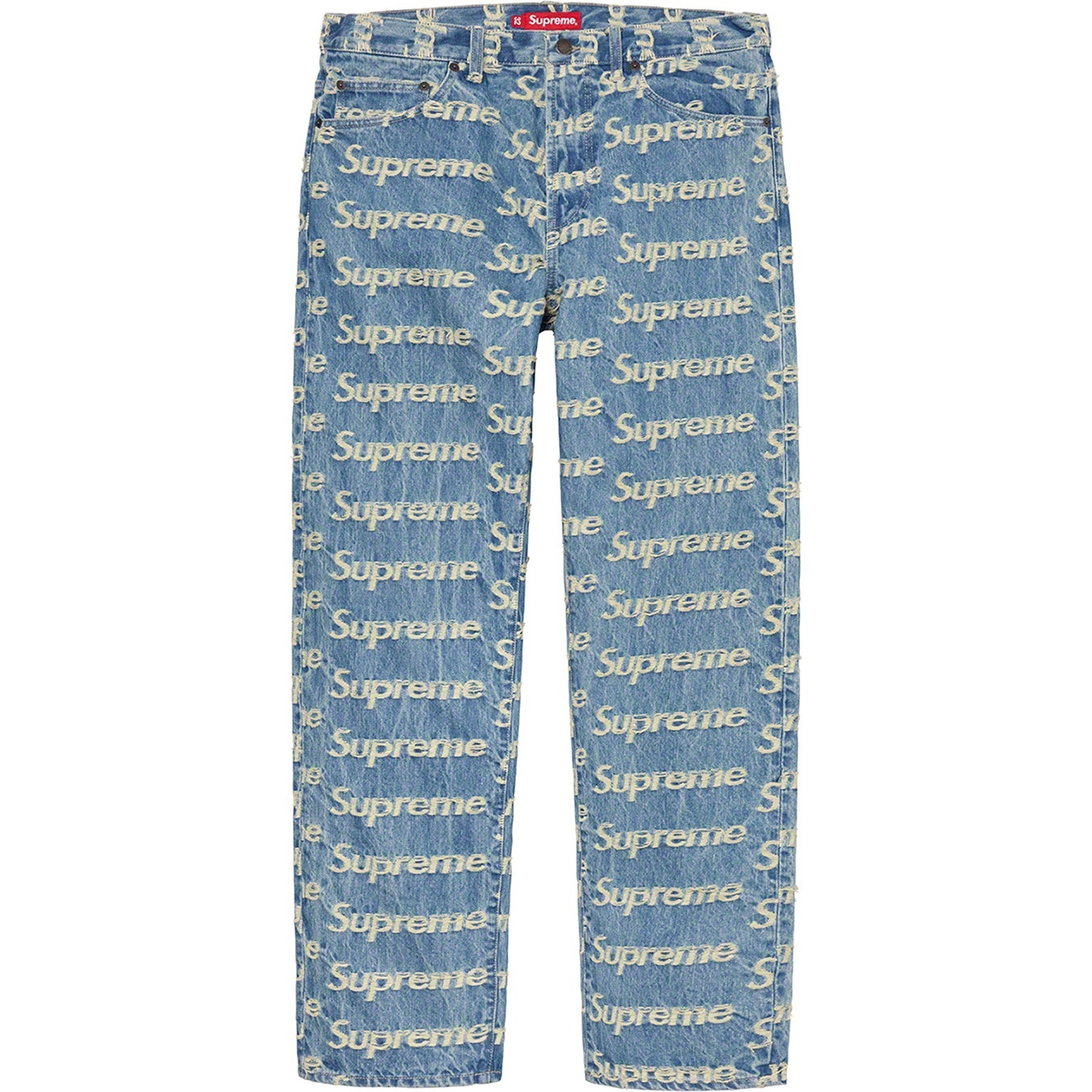 Frayed Logos Regular Jean view 3